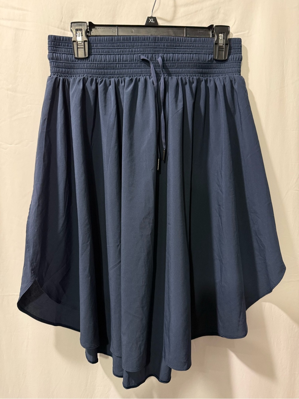 lululemon athletica Navy High-Low Smocked Waist Skirt